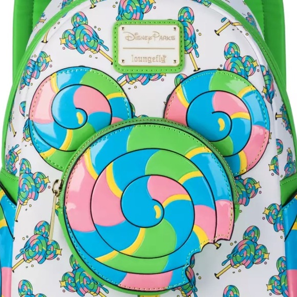 New 🍭 Mickey Mouse Lollipop Loungefly
Mini Backpack - Disney Eats Sold Out - Picture 4 of 7